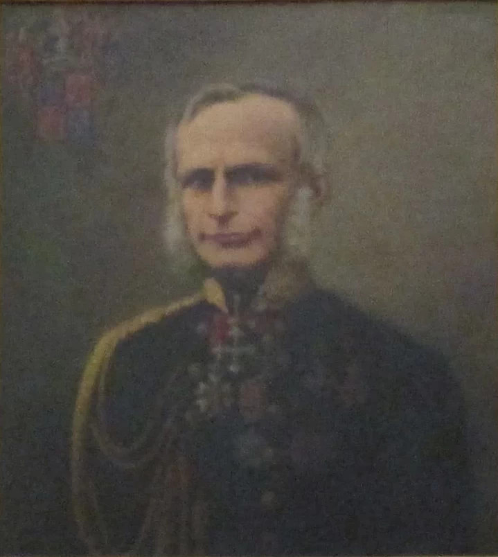 Ritratto di Carlo Corradino Chigi - Palazzo del Rettorato. Siena